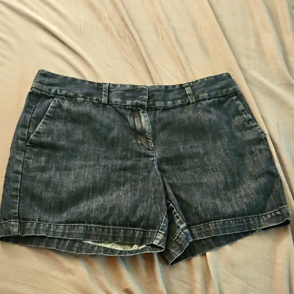 LOFT‎ Dark Blue Jean Shorts